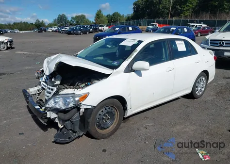 2013 Toyota Corolla Le from USA, damaged, VIN 5YFBU4EE6DP187698